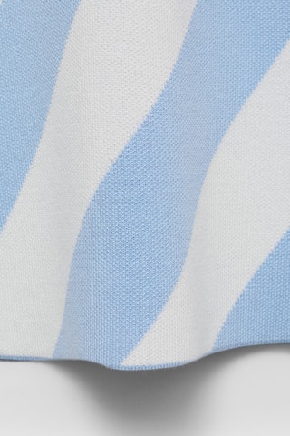 Robe bretelles maille - Bleu Clair