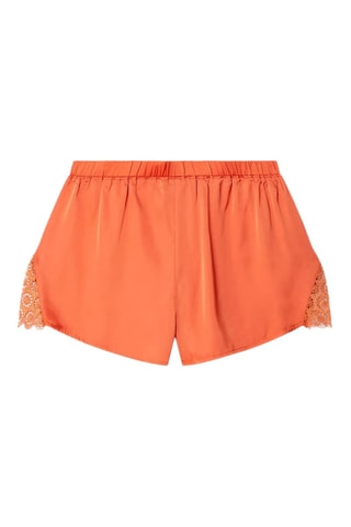 Shorts a vita alta - Beige