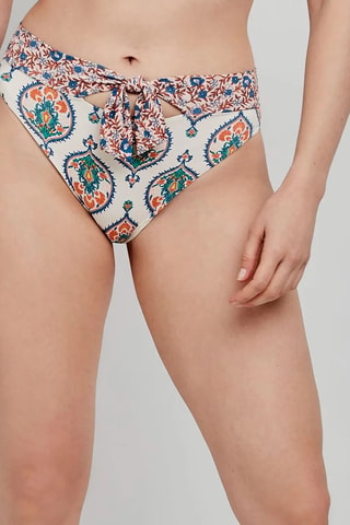 Slip bikini a vita alta Swim - Multicolore