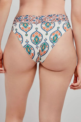 Slip bikini a vita alta Swim - Multicolore