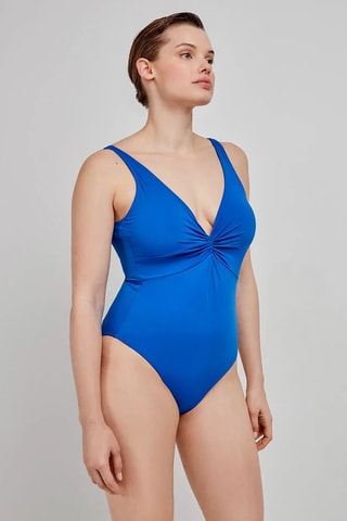 Costume intero con coppe Swim - Navy