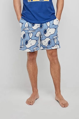 T-shirt e shorts Snoopy - Blu