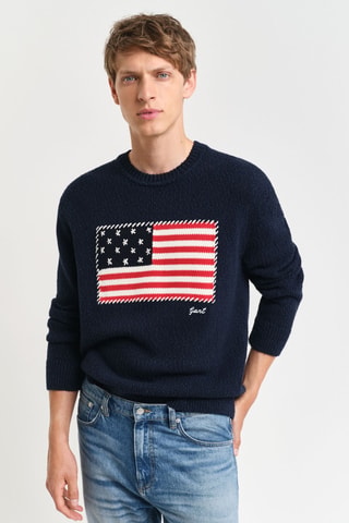 Jersey relaxed - Azul marino