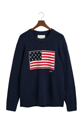Jersey relaxed - Azul marino