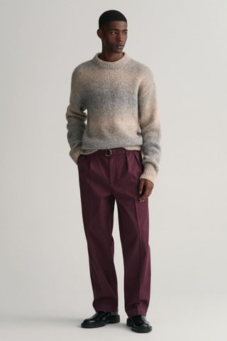Jersey relaxed de lana - Gris