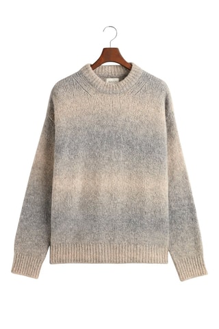 Jersey relaxed de lana - Gris