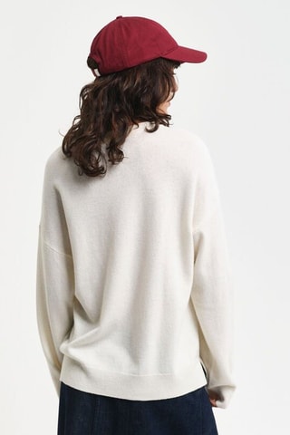 Jersey de lana de cordero - Blanco