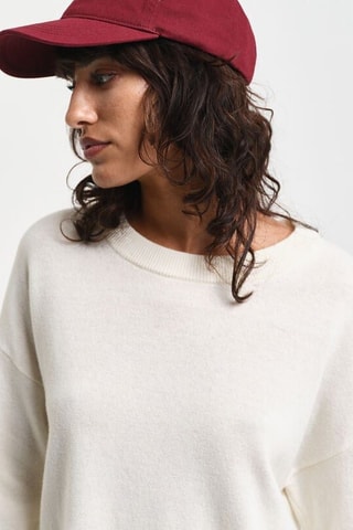 Jersey de lana de cordero - Blanco