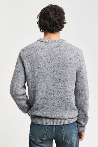 Jersey de lana - Gris jaspeado