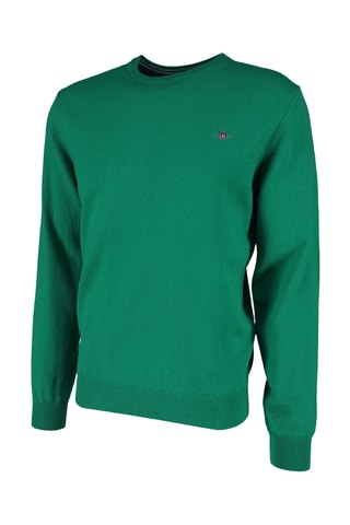 Jersey de lana de cordero - Verde oscuro