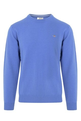 Jersey de lana de cordero - Azul claro