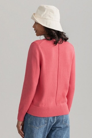 Jersey regular fit de algodón orgánico - Rosa