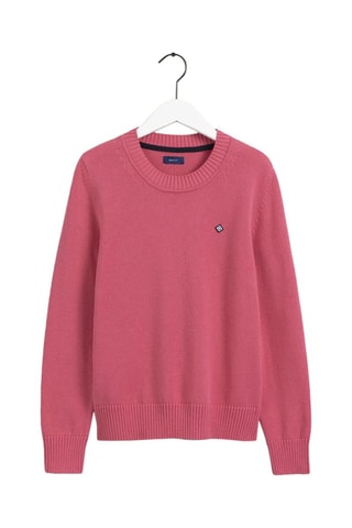 Jersey regular fit de algodón orgánico - Rosa