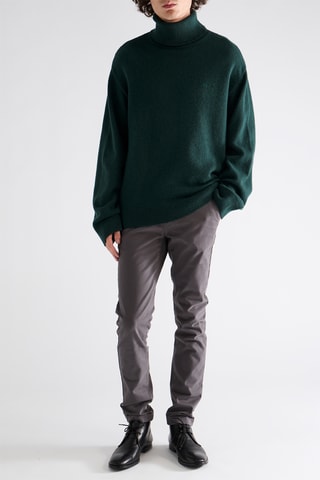 Jersey de lana - Verde oscuro