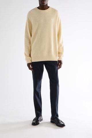 Jersey de algodón orgánico - Beige