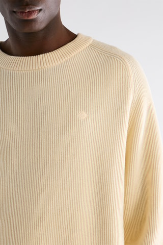 Jersey de algodón orgánico - Beige