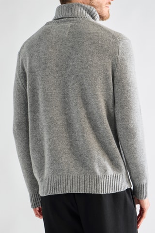 Jersey de cachemir - Gris jaspeado