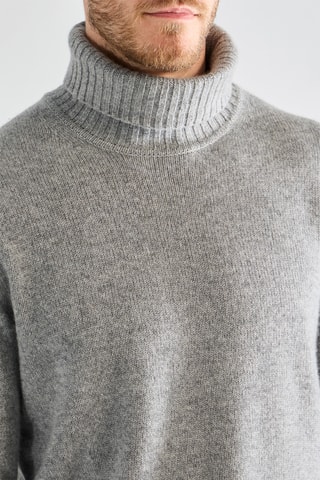 Jersey de cachemir - Gris jaspeado