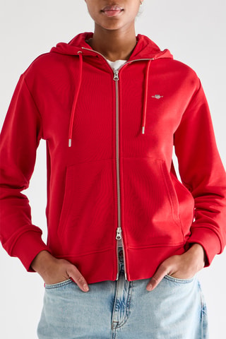 Jersey con capucha - Rojo