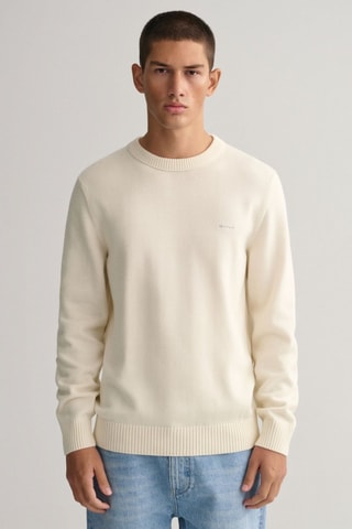 Jersey regular fit - Crema