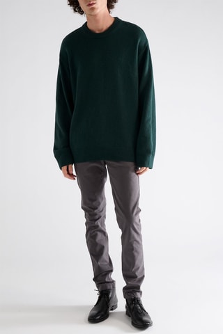 Jersey de lana - Verde oscuro