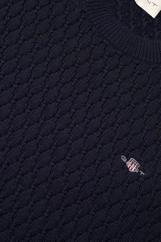 Jersey de algodón orgánico - Azul marino