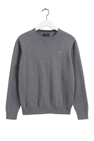 Jersey regular fit - Gris jaspeado