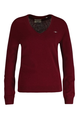 Jersey de lana de cordero - Burdeos