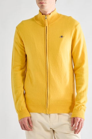 Cárdigan de lana - Amarillo