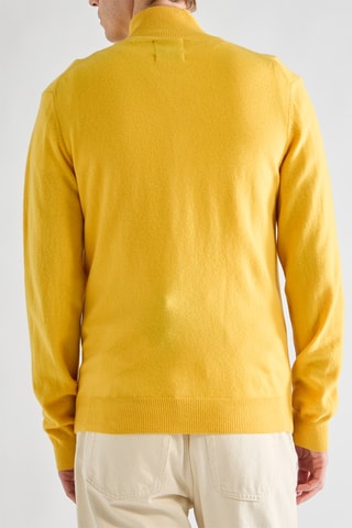 Cárdigan de lana - Amarillo