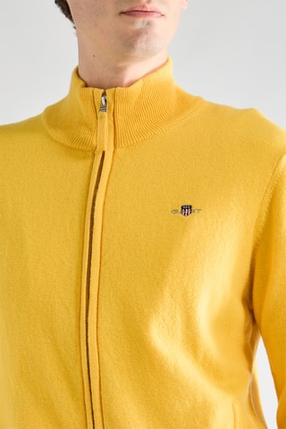 Cárdigan de lana - Amarillo