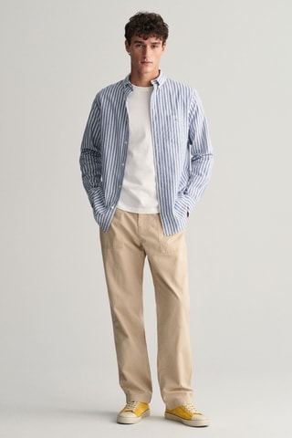 Pantalón chino regular fit - Beige