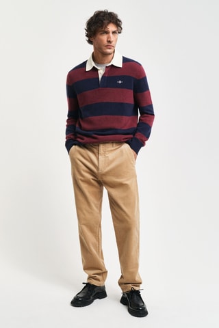 Pantalón chino slim fit - Beige