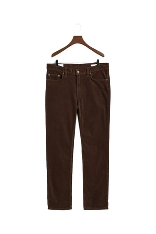 Pantalón regular fit - Marrón
