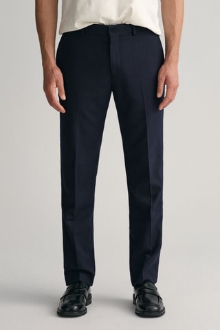 Pantalón slim fit - Azul marino