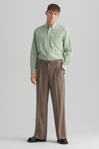 Pantalón de lana - Marrón
