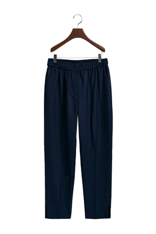 Pantalón de lana - Azul marino