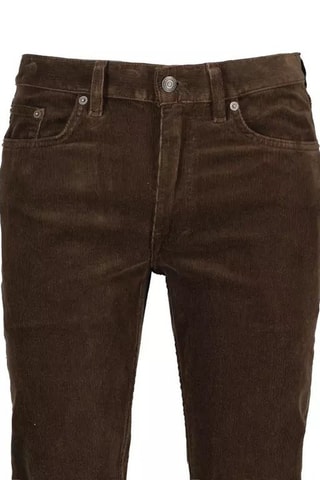 Pantalón slim fit - Marrón