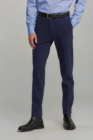 Pantalón slim fit - Azul marino