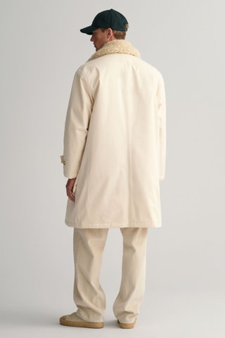 Abrigo de algodón orgánico - Beige