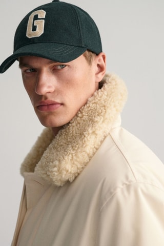 Abrigo de algodón orgánico - Beige
