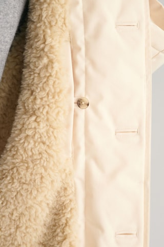 Abrigo de algodón orgánico - Beige