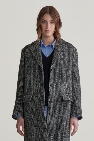Abrigo relaxed - Gris