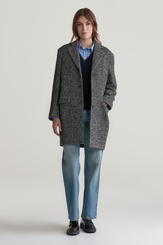 Abrigo relaxed - Gris