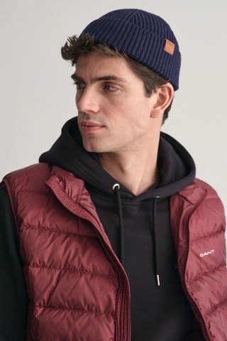 Chaleco regular fit - Burdeos