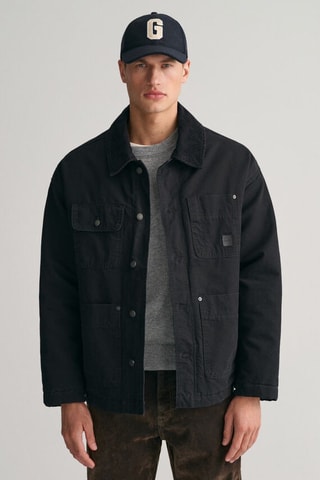 Chaqueta oversize - Negro