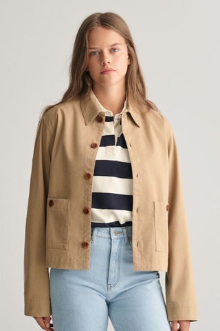 Chaqueta regular fit - Beige