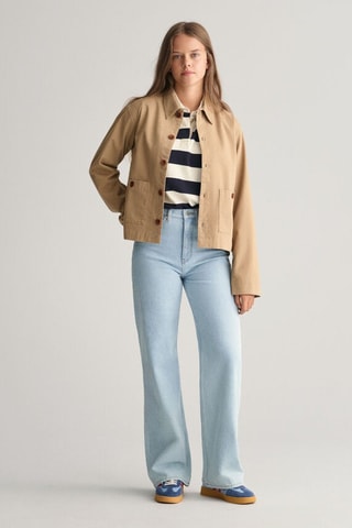Chaqueta regular fit - Beige