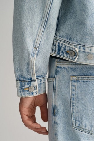 Chaqueta relaxed - Azul claro