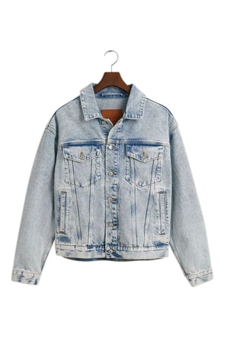 Chaqueta relaxed - Azul claro